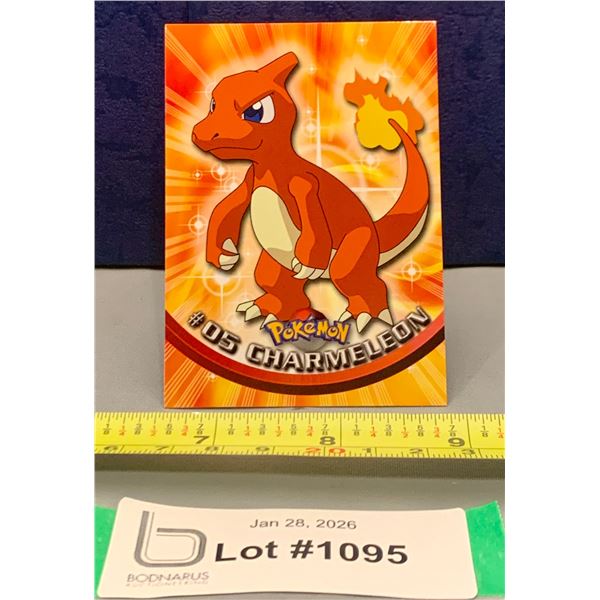 Pokemon Vintage 1999 Topps Chrome Charmeleon #5