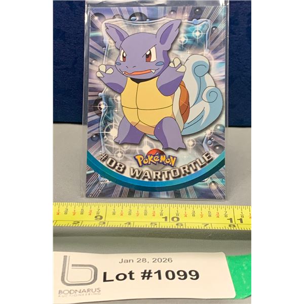 Pokemon Vintage 1999 Topps Wartortle #8