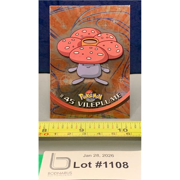 Pokemon Vintage 1999 Topps Chrome Vileplume #45
