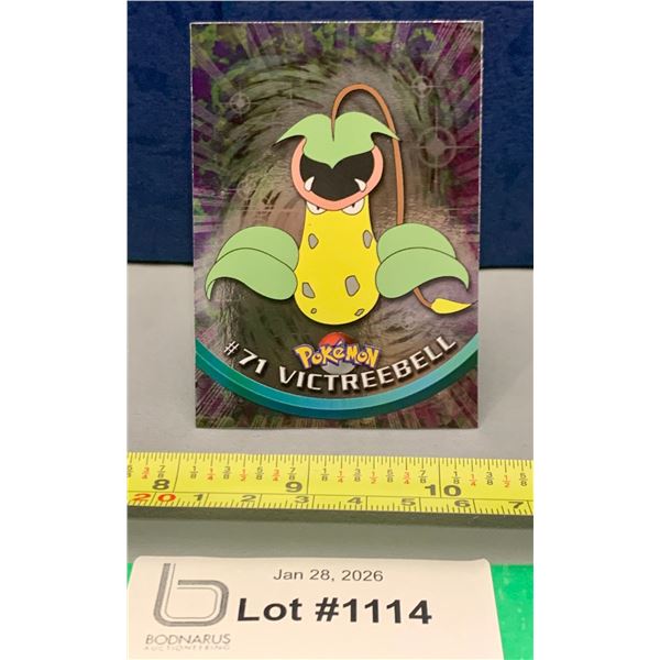 Pokemon Vintage 1999 Topps Chrome Victreebell # 71