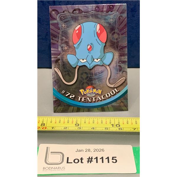 Pokemon Vintage 1999 Topps Chrome Tentacool #72