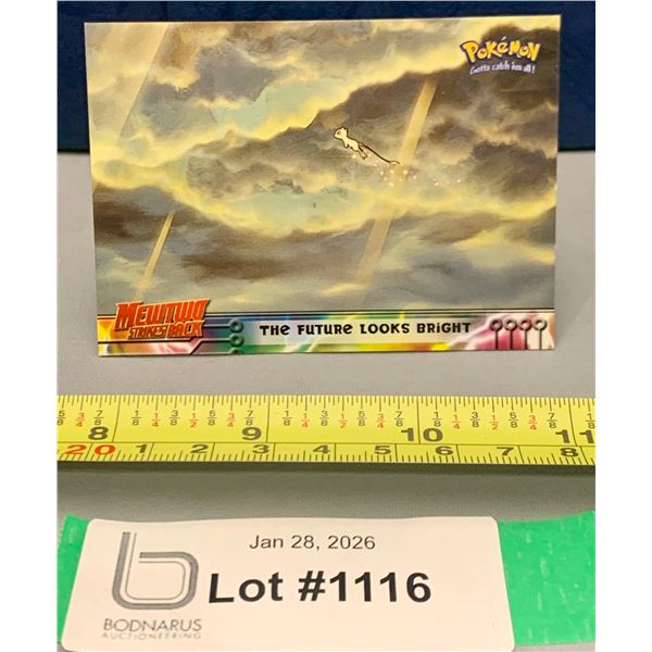 Pokemon Vintage 1999 Topps Chrome Mewtwo Strikes Back # 41