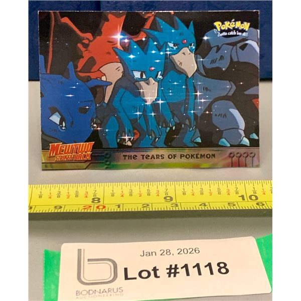 Pokemon Vintage 1999 Topps Chrome Tears of Pokemon