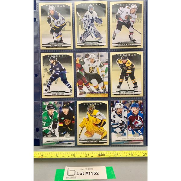 (9) Mixed lot of NHL Hockey Cards - Stars of the Game!