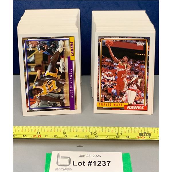 (240+) 1990's Topps NBA Basketball Card Lot - All Mint