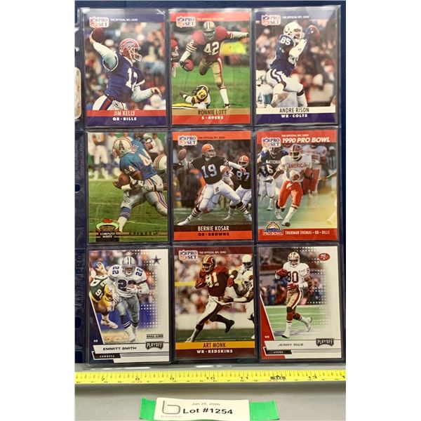 (9) NFL Football Stars of the Past: Kelly; Lott; Rison; Rice; Kosar + MORE!