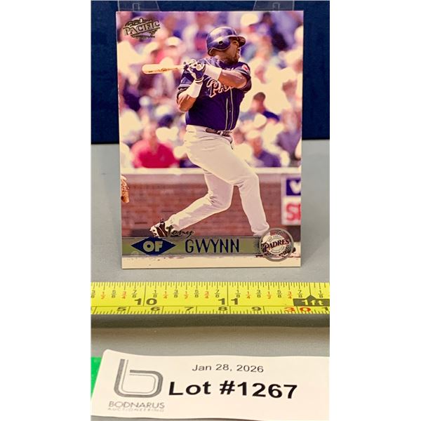 Tony Gwynn HOF rare Pacific Sample Baseball Card