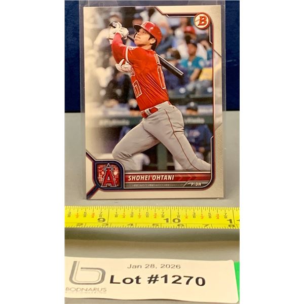 Shohei Ohtani 2021 Bowman MVP Performance Baseball Card