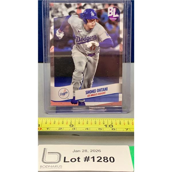 Shohei Ohtani Topps LA Dodgers MINT Baseball Card