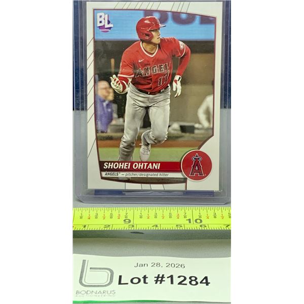 Shohei Ohtani Phenom BL Baseball Card - MINT!