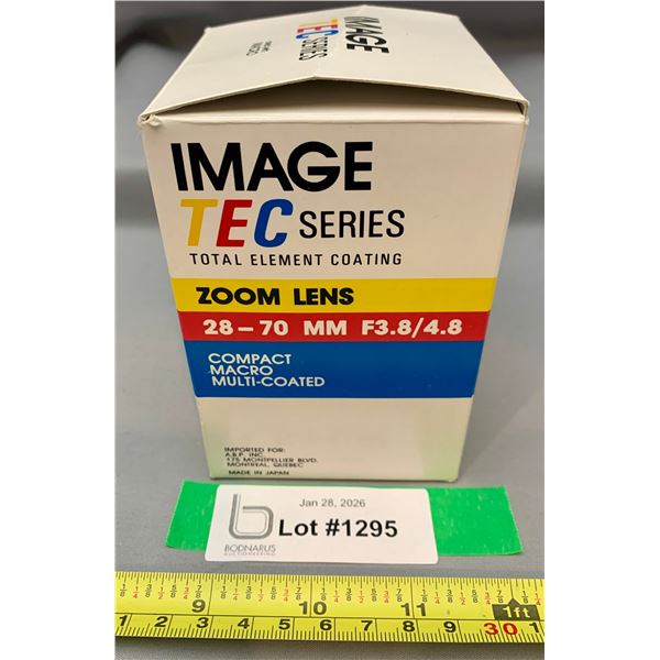 Canon Camera Lens in Original Box: 28-70 MM F3.8/4.8 Zoom Made in Japan High Quality Lens - MINT