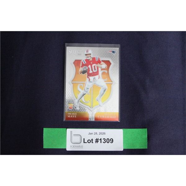 Drake Maye 2024 Select Certified Rookie Card - MINT