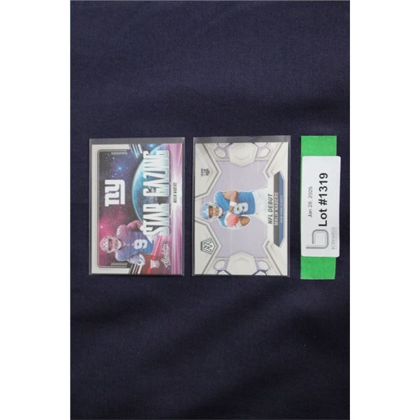 (2) Malik Nabers Rookie Card Lot - MINT