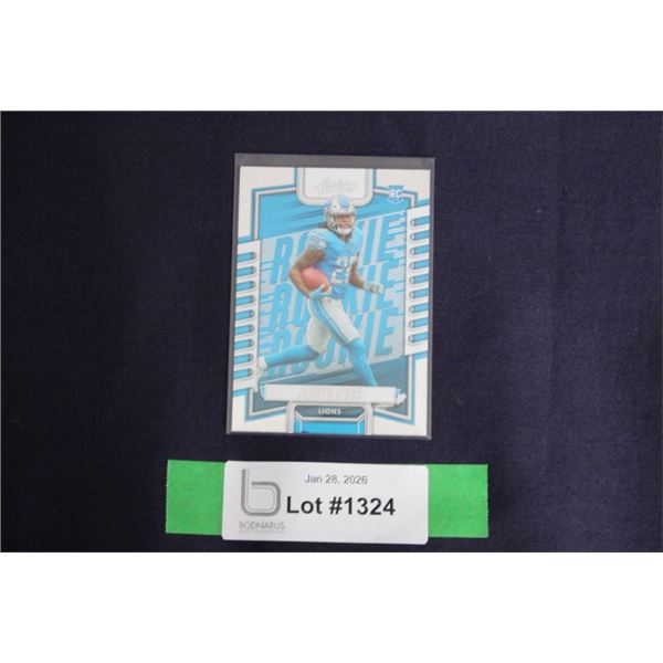 Jahmyr Gibbs 2023 Absolute Rookie Card - MINT