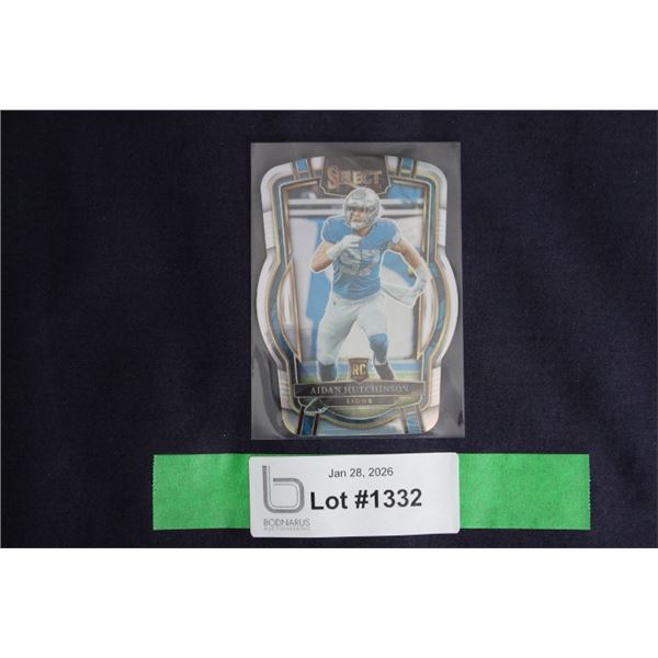 Aiden Hutchinson 2022 Select Diecut Club Level Rookie Card - MINT