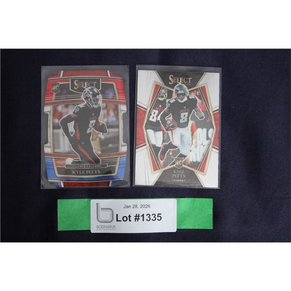 (2) Kyle Pitts Rookie Card Lot - MINT