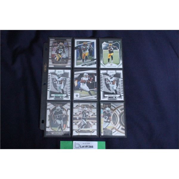 (9) Davante Adams Card Lot - MINT