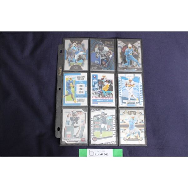 (9) Keenan Allen Card Lot - MINT