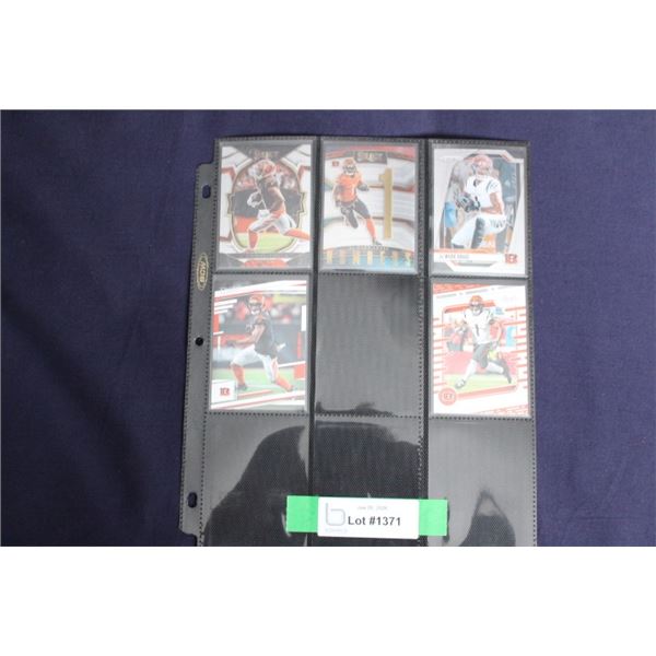 (5) Ja'Marr Chase Card Lot - MINT