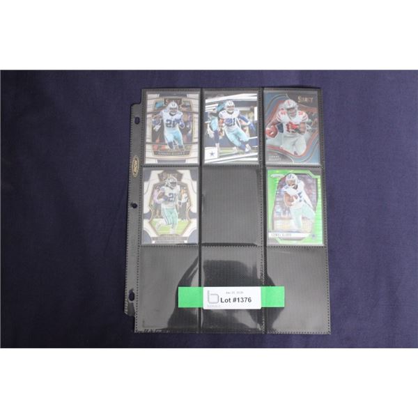 (5) Ezekiel Elliot Card Lot - MINT