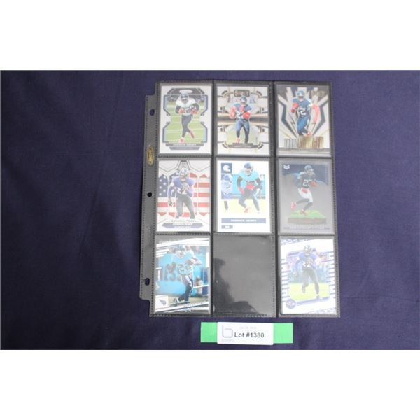 (8) Derrick Henry Card Lot - MINT