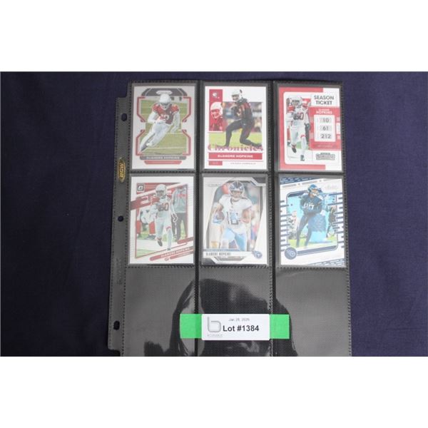 (6) DeAndre Hopkins Card Lot - MINT
