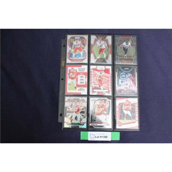 (13) Travis Kelce Card Lot - MINT