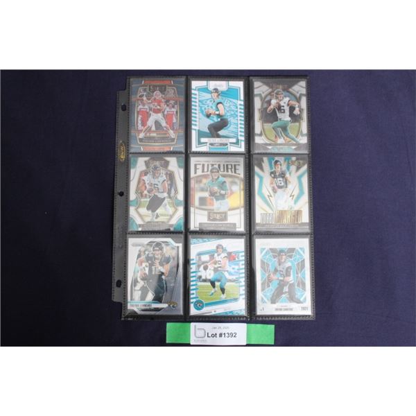 (9) Trevor Lawrence Card Lot - MINT