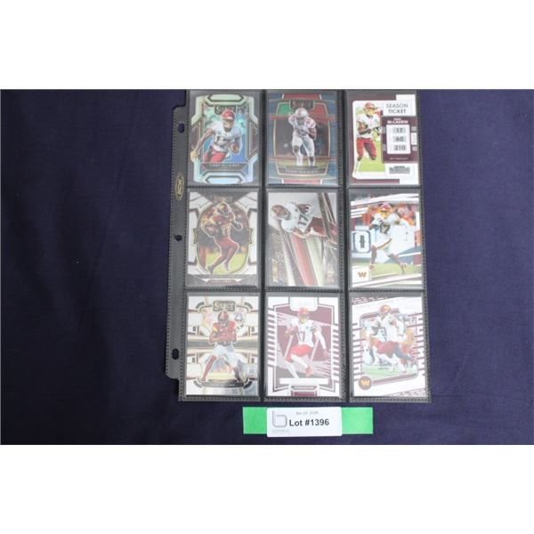 (9) Terry McLaurin Card Lot - MINT