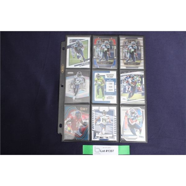 (9) DK Metcalf Card Lot - MINT