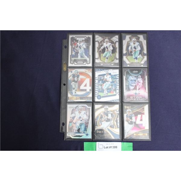 (9) Dak Prescott Card Lot - MINT