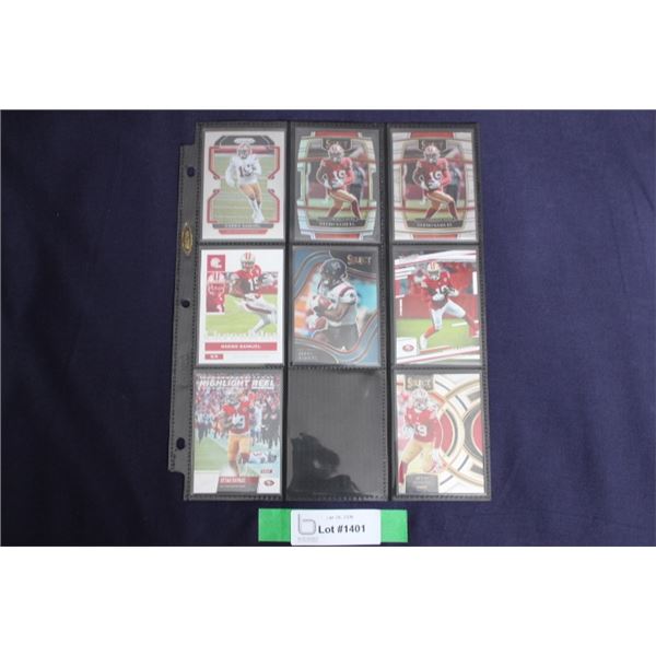(8) Deebo Samuel Card Lot - MINT