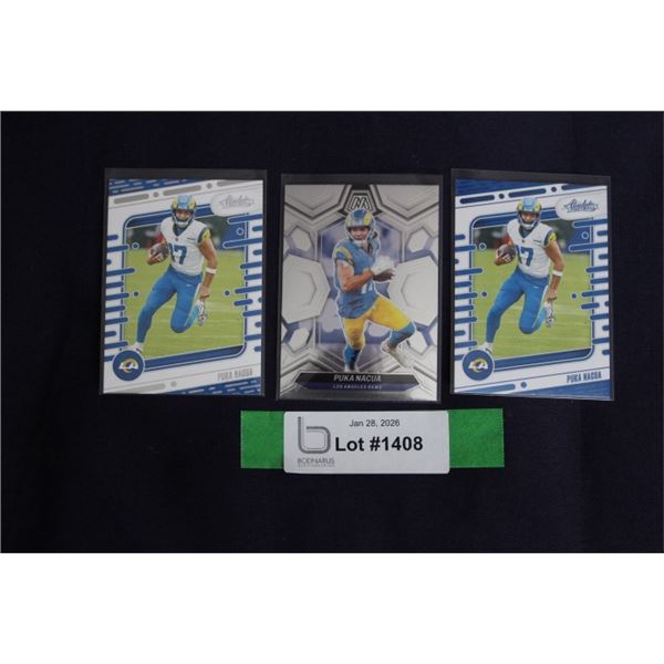 (3) Puka Nacua Card Lot - MINT