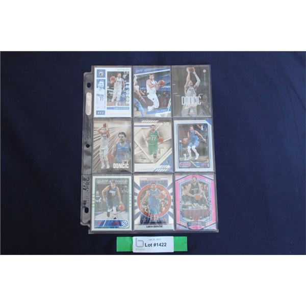 (9) Luka Doncic Card Lot - MINT
