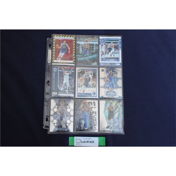 (9) Luka Doncic Card Lot - MINT