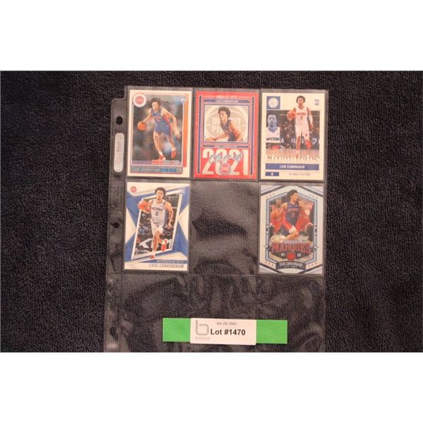 (5) Cade Cunningham Rookie Card Lot - MINT