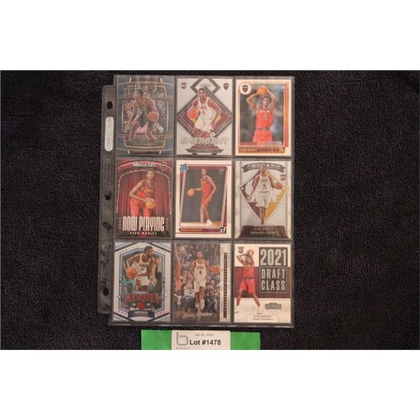 (9) Evan Mobley Rookie Card Lot - MINT