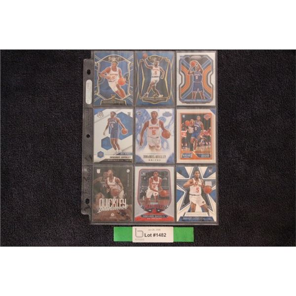 (9) Immanuel Quickly Rookie Card Lot - MINT