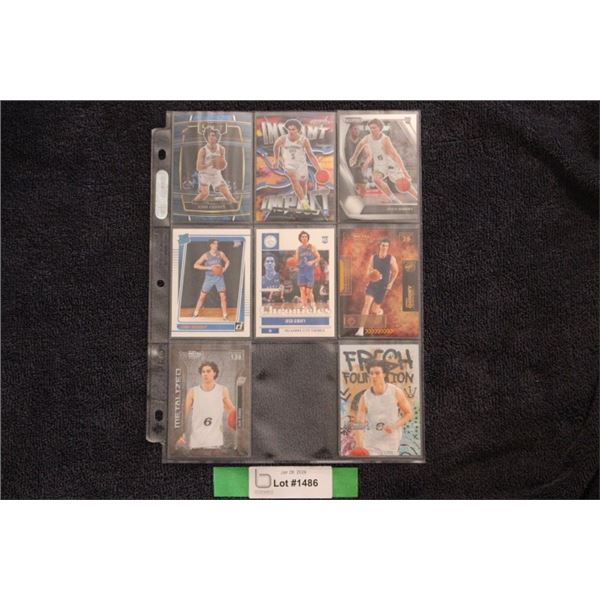 (8) Josh Giddey Rookie Card Lot - MINT