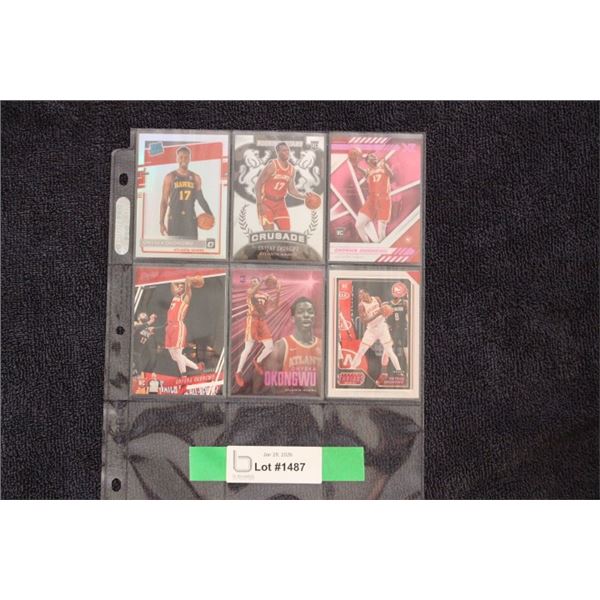 (6) Onyeka Okongwu Rookie Card Lot - MINT