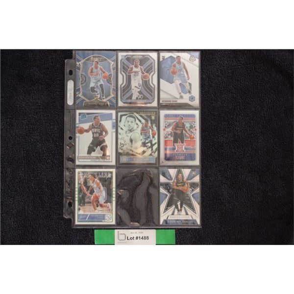(8) Desmond Bane Rookie Card Lot - MINT