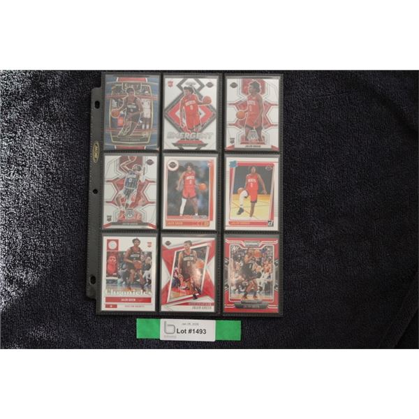(13) Jalen Green Rookie Card Lot - MINT