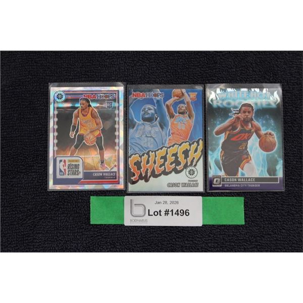 (3) Cason Wallace Rookie Card Lot - MINT