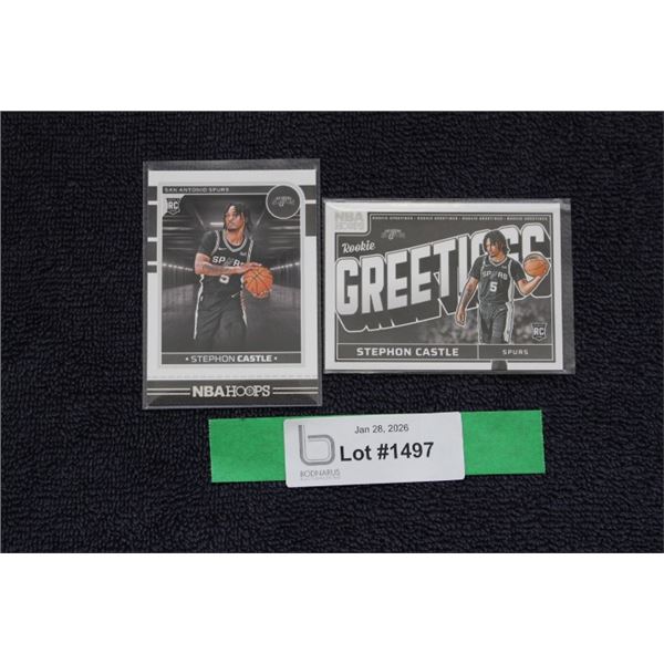 (2) Stephon Castle Rookie Card Lot - MINT