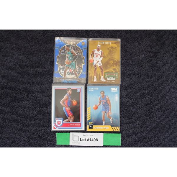 (4) Jalen Duren Rookie Card Lot - MINT