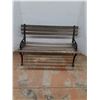 Image 2 : *Vintage Cast Iron Bench w/ Wooden Planks, 20" x 48" x 27", Cannot Ship