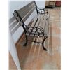 Image 3 : *Vintage Cast Iron Bench w/ Wooden Planks, 20" x 48" x 27", Cannot Ship