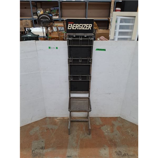 *Vintage Energizer Batteries Store Display Rack, Measurements In Pics, Cannot Ship