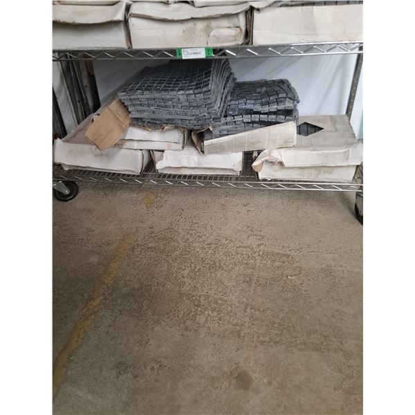 *Approximately (6) Boxes of Granite Tile, All 12" x 12" Strips, Cannot Ship,  Rack Not Included