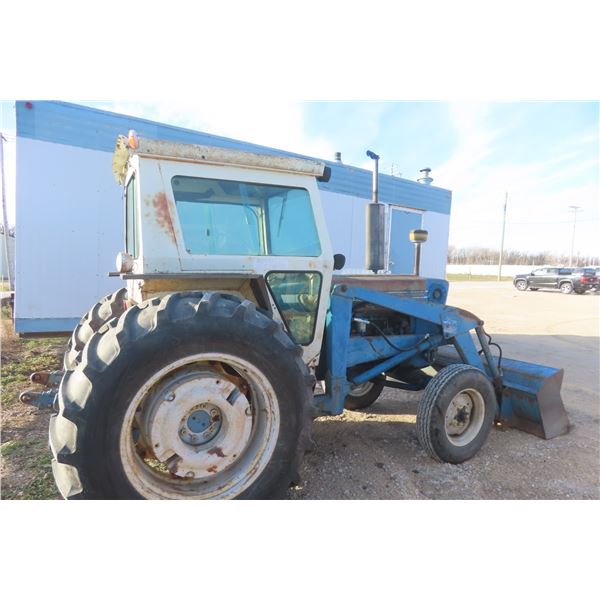 Ford 6600 Diesel Tractor w/ Cab, HL Range, 3 PH, 540 PTO, Ford 727 Front-End Loader & Bucket